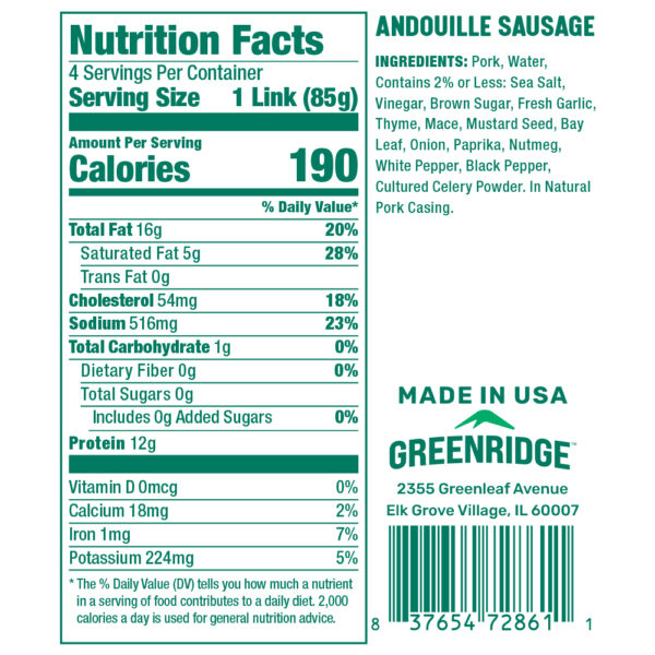 Andouille Sausage - Image 2