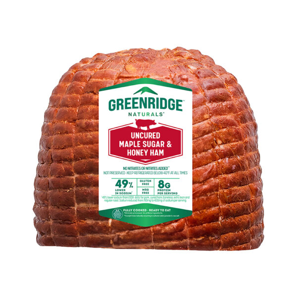 Uncured Maple Sugar & Honey Ham