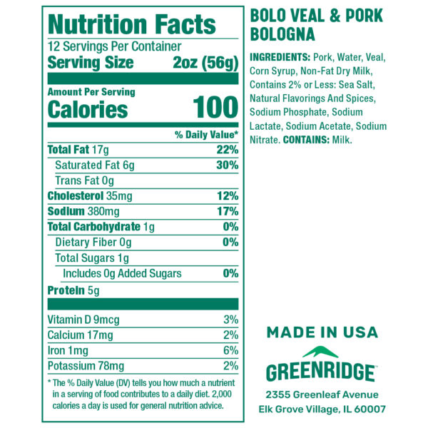 Bolo Veal & Pork Bologna - Image 2