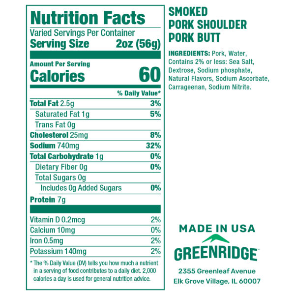 Smoked Pork Shoulder Pork Butt - Image 2