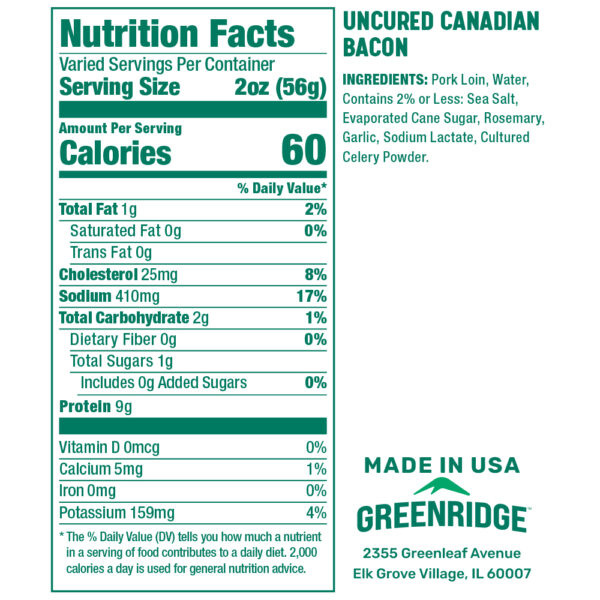Uncured Canadian Bacon - Image 2