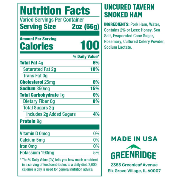 Uncured Tavern Smoked Ham - Image 2