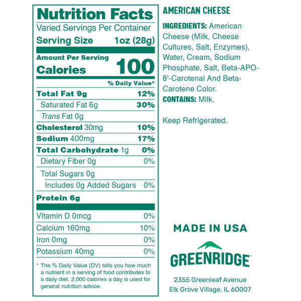 Yellow American Cheese - Image 2