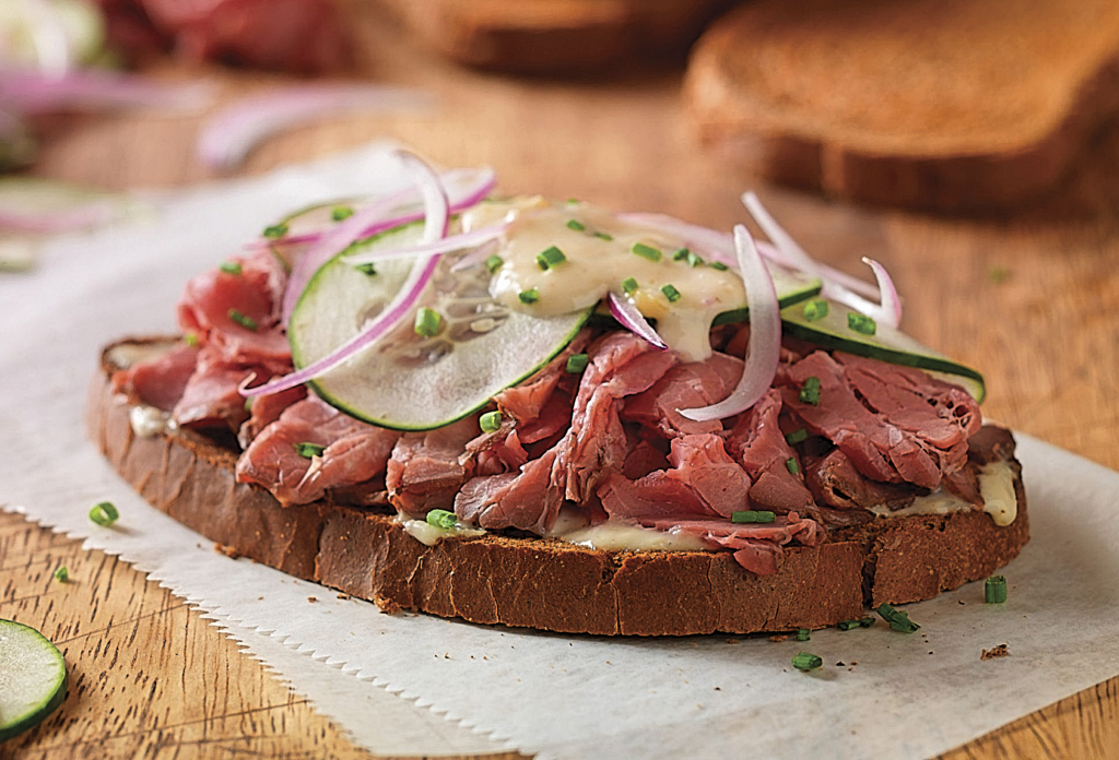 Open Face Roast Beef Sandwich - Greenridge