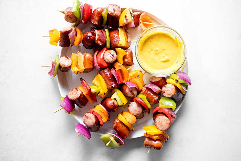 Polish Sausage Kebabs Greenridge